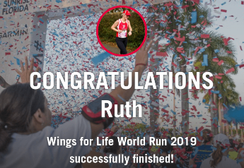 WINGS FOR LIFE RUN 5TH MAY 2019 RUTH FARRELL